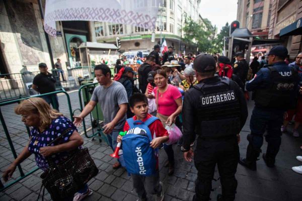 Festejos patrios en la Ciudad de México