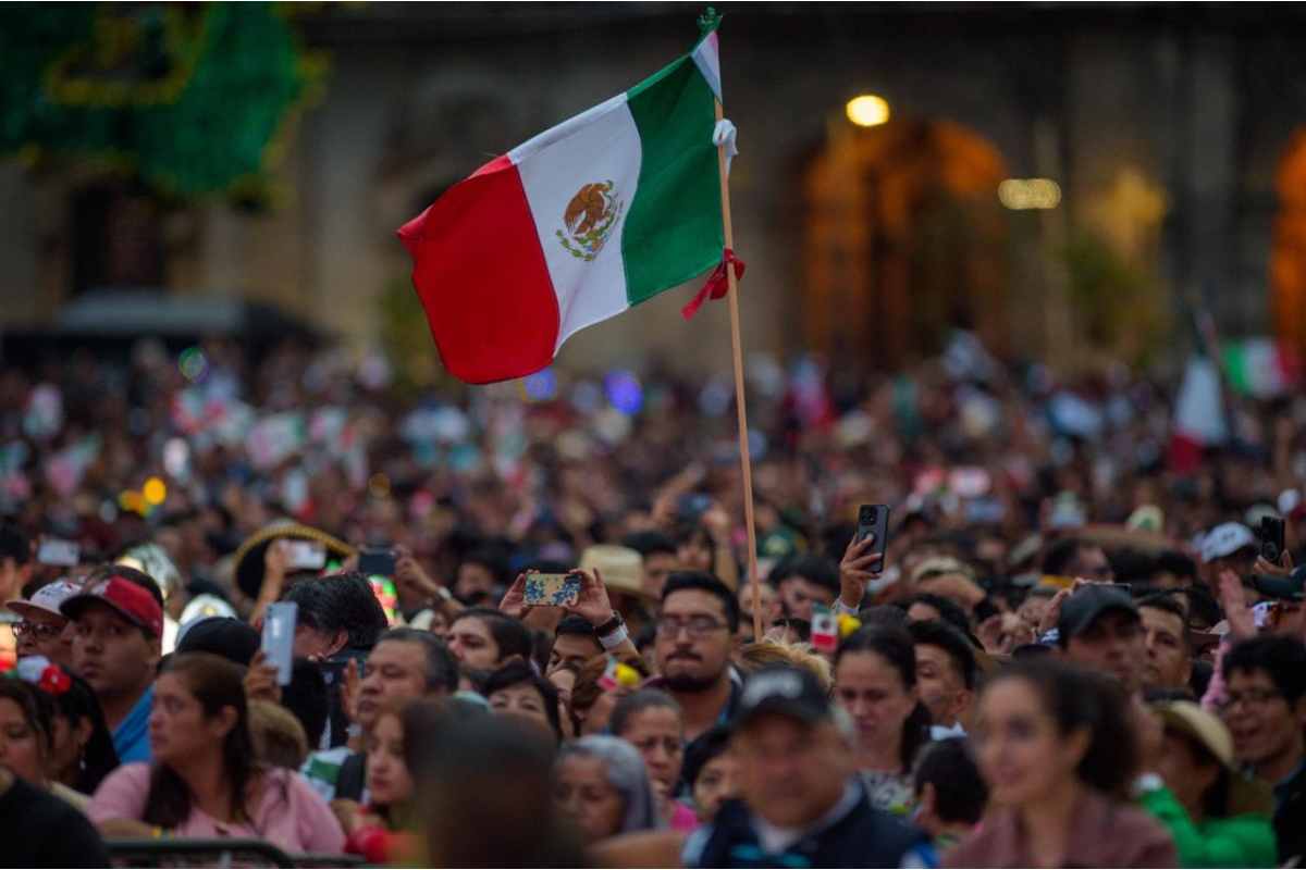 Grito de Independencia Zócalo CDMX
