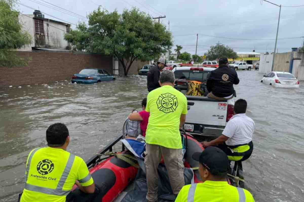 Huracán Francine tamaulipas lluvias golfo México EU