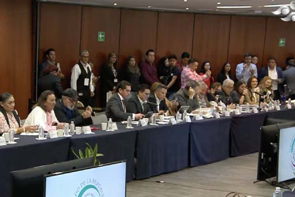 comisiones del senado en discusión de la reforma judicial