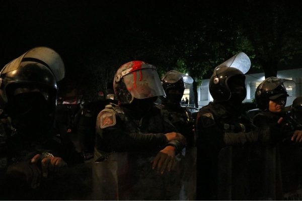 Protesta en Fiscalía de Tlalpan para exigir la liberación de personas detenidas en Xochimilco