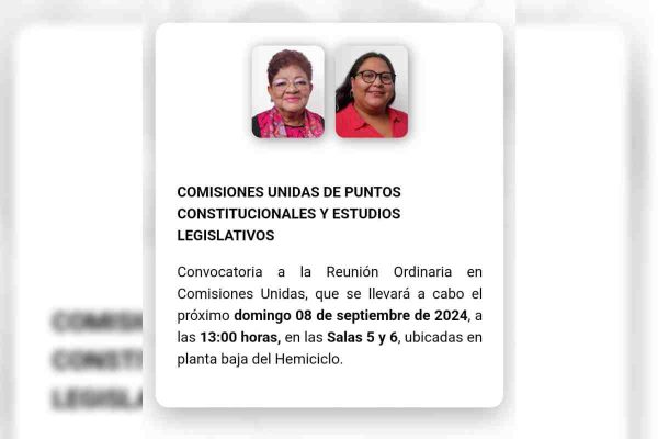 Las comisiones del Senado acordaron sesionar juntas este domingo a las 13 horas. | Foto: Senado de la República