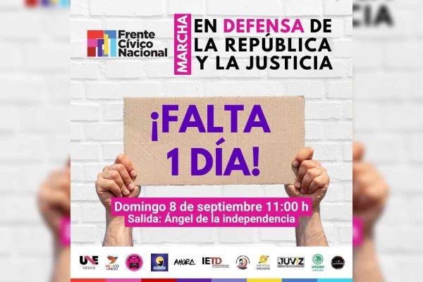 Se tienen contempladas al menos 3 movilizaciones hacia el Senado este domingo. | Foto: Frente Cívico Nacional