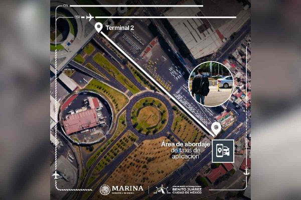 donde pedir uber terminal 2 aeropuerto cdmx