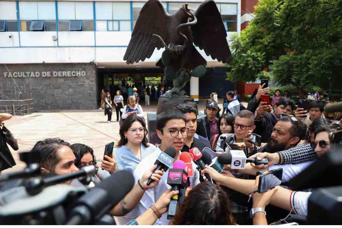 estudiantes reforma judicial protesta