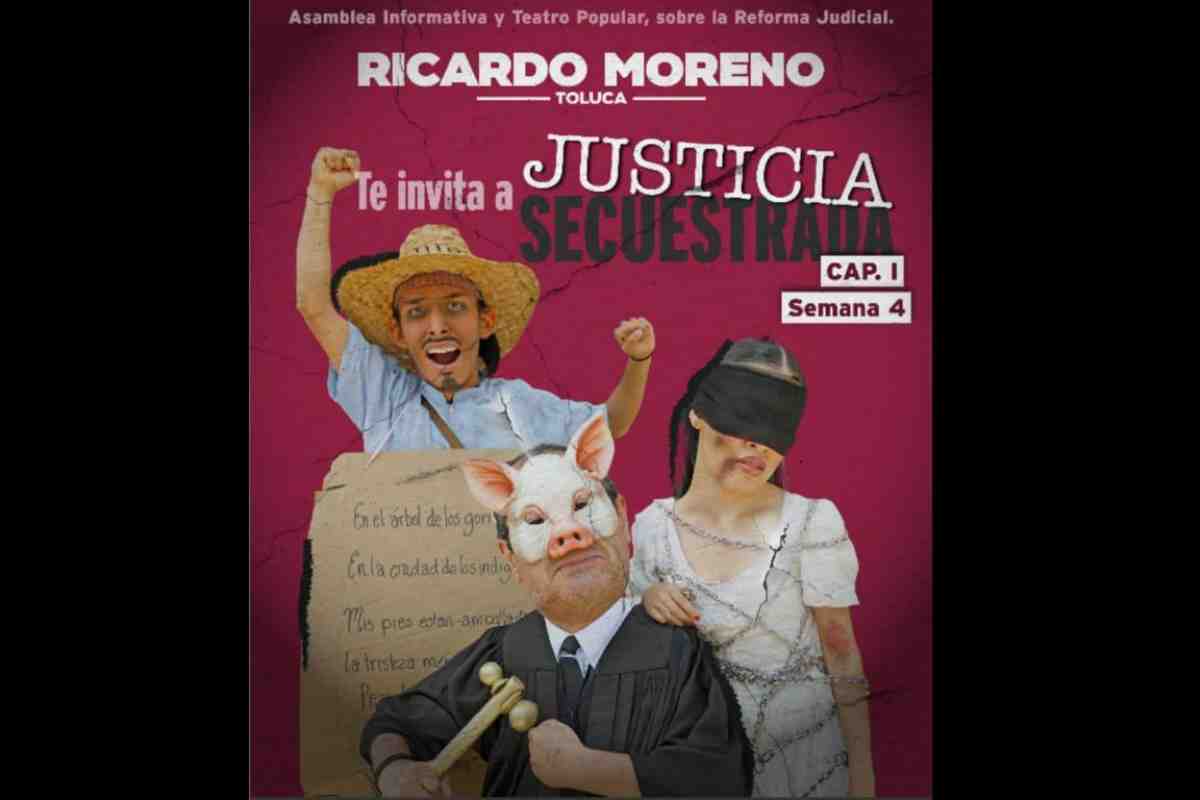 morena reforma judicial teatro justicia secuestrada