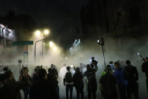protesta senado Xicoténcatl