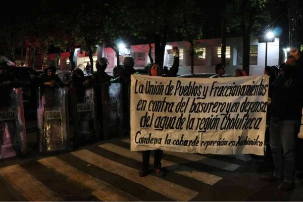 protesta xochimilco batres