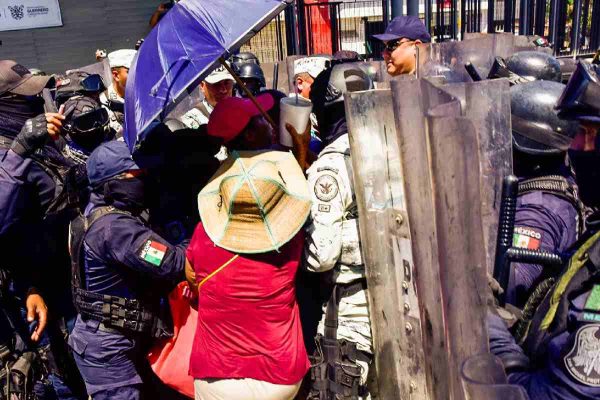 También en febrero hubo protestas por la falta de entrega de apoyos. | Foto: Cuartoscuro
