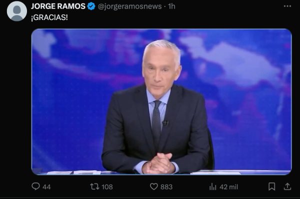 Una publicación en redes sociales saca de contexto un video del 2015 en donde sacan al periodista Jorge Ramos de una conferencia de prensa de Donald Trump. 