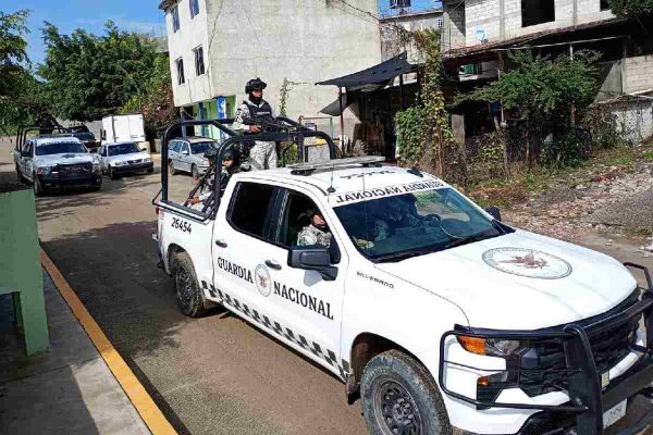 Fuerzas federales y estatales toman la seguridad en Olinalá, Guerreo, tras linchamiento de dos personas