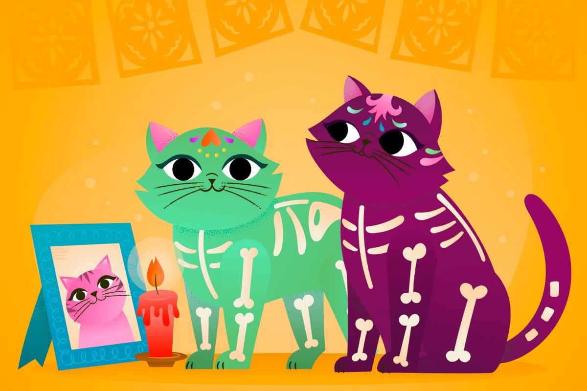 ofrenda dia de muertos mascotas