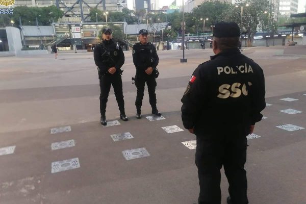 Elementos de la SSC resguardarán distintos puntos de la CDMX para proteger a quienes retiren su aguinaldo