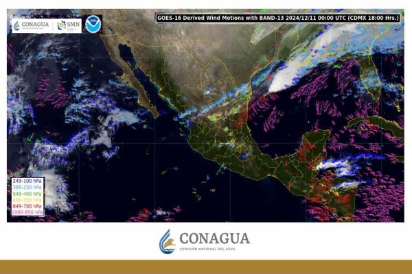 Frente frío 14 afectará a varios estados de la república, Veracruz suspende clases; Chihuahua a -12°