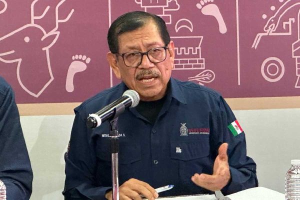 Gerardo Mérida Sánchez, titular de la Secretaría de Seguridad de Sinaloa.