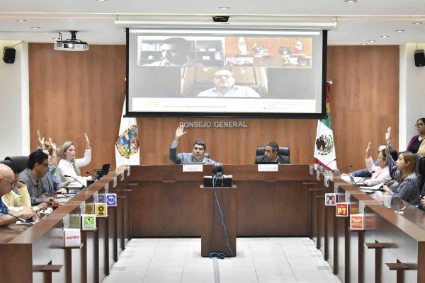 Reunión del Consejo General del IETAM