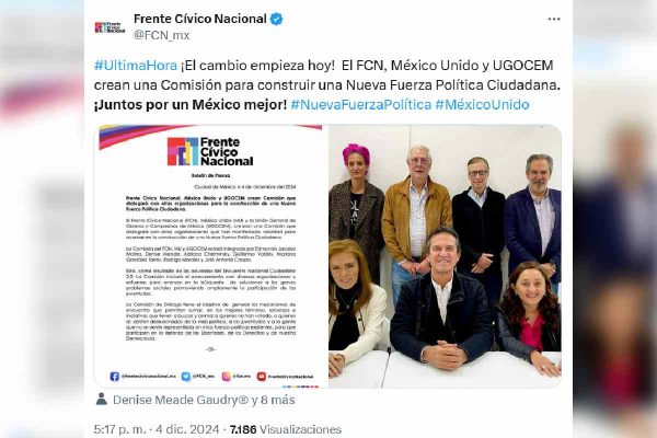 comision frente cívico partido político