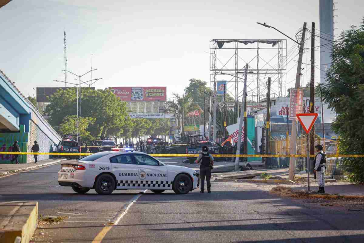 Atentado contra Policías Estatales en Culiacán. Foto: Cuartoscuro