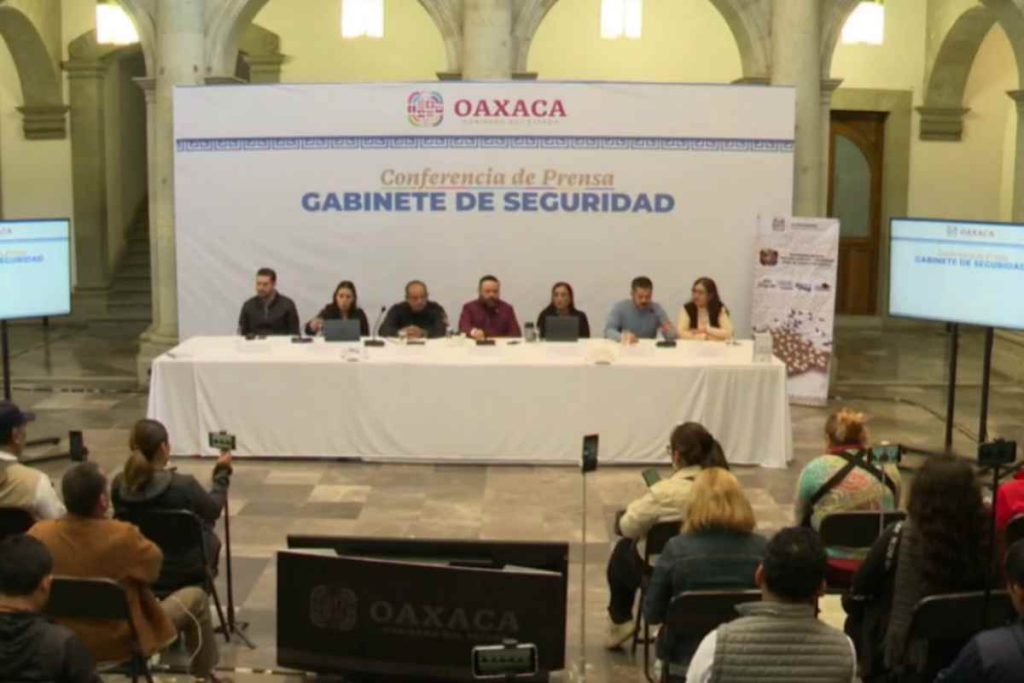 Gabinete seguridad oaxaca