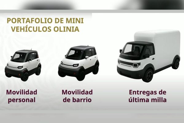 Primeras imágenes de los autos olinia