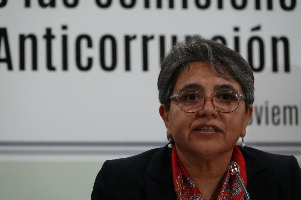 Raquel Buenrostro, secretaria de Anticorrupción y Buen Gobierno, responsable de la transparencia tras la eliminación del INAI