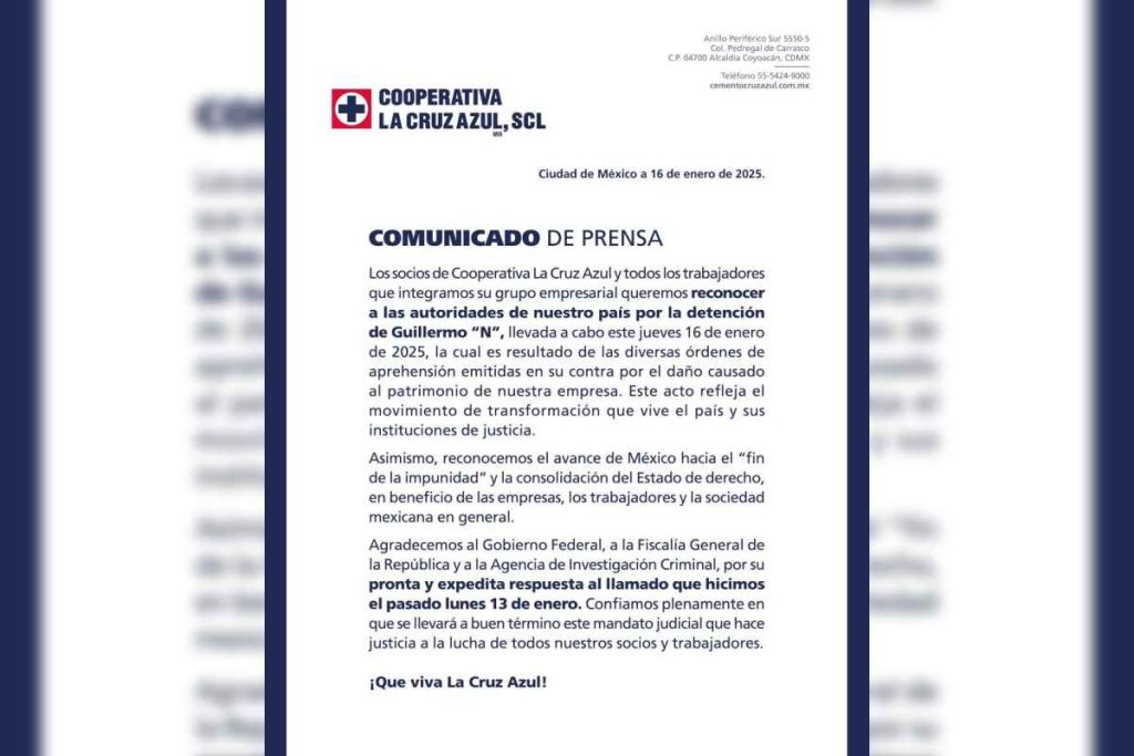 cooperativa Cruz Azul