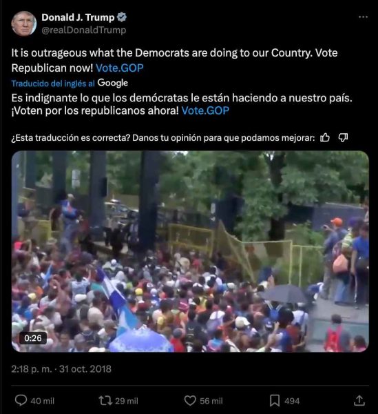 ¿Donald Trump se confrontó con un reportero de CNN? Sí, pero el video es de 2018 