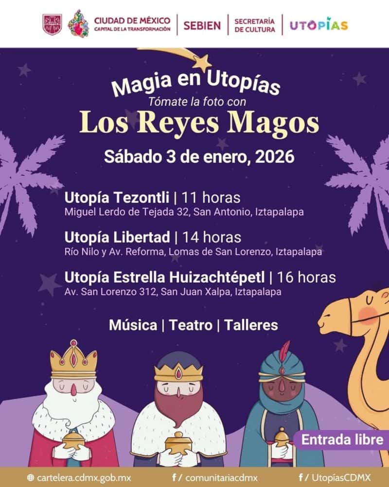 reyes magos utopías