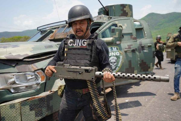 Integrantes del Cártel Jalisco Nueva Generación
