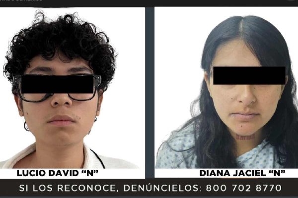 Lucio N, Diana N, caso bebé abandonado Tultitlán