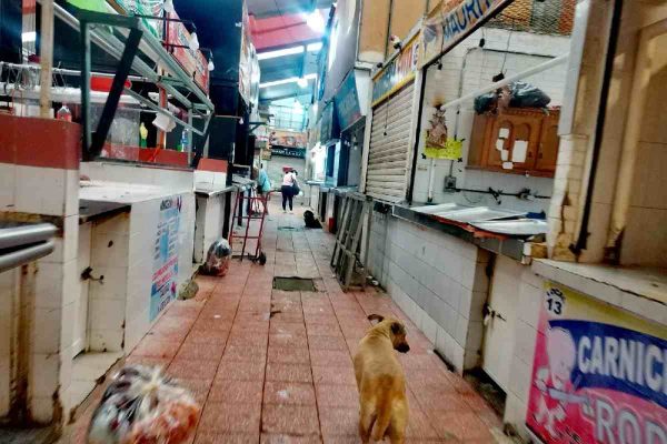 Comerciantes de carnes cerraron sus negocios para asistir al funeral del presidente de la Unión de Tablajeros y Comerciantes de Chilpancingo.