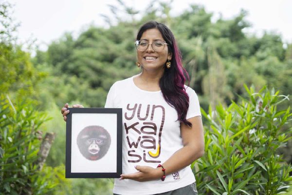 Cornejo, ganadora inaugural del Emerging Conservationist Award 2023, el nuevo premio del prestigioso Indianapolis Prize.