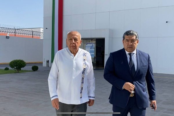 rancisco Garduño Yánez, comisionado del INM, al salir de los juzgados federales en Ciudad Juárez. Octubre 2024