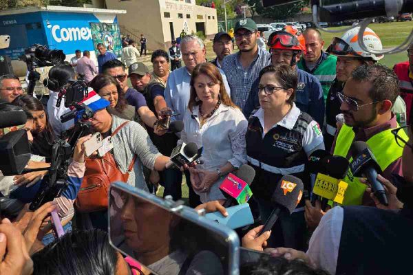 Incendio en el Tepozteco en Morelos afecta 100 hectáreas; van tres días de combate y 40 % controlado