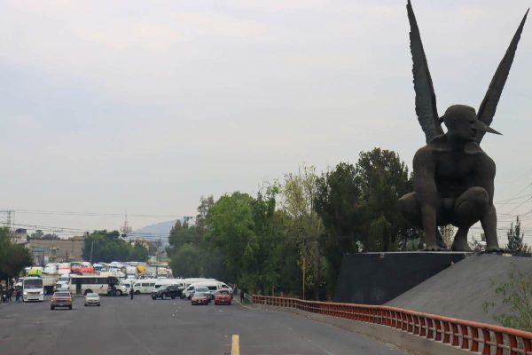 Megamarcha de transportistas en Edomex