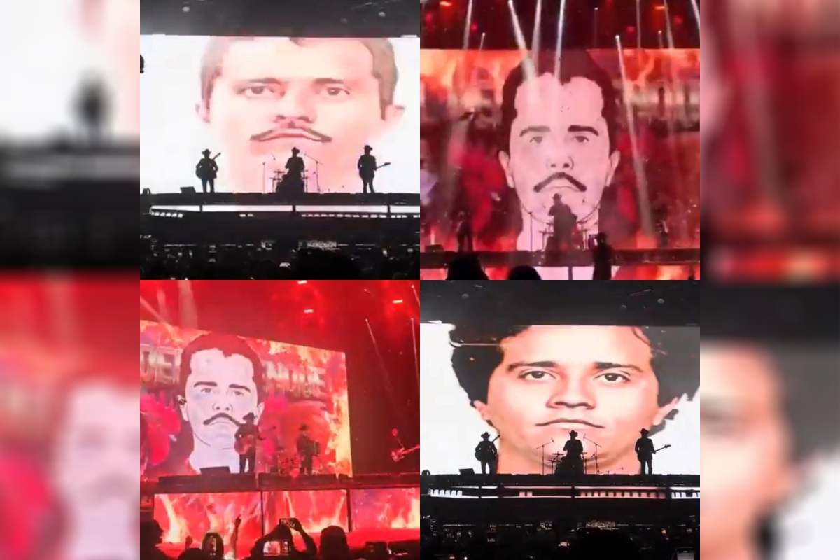 Proyectan imágenes del “Mencho” durante concierto en Jalisco; fiscalía del estado investiga presunta apología del delito