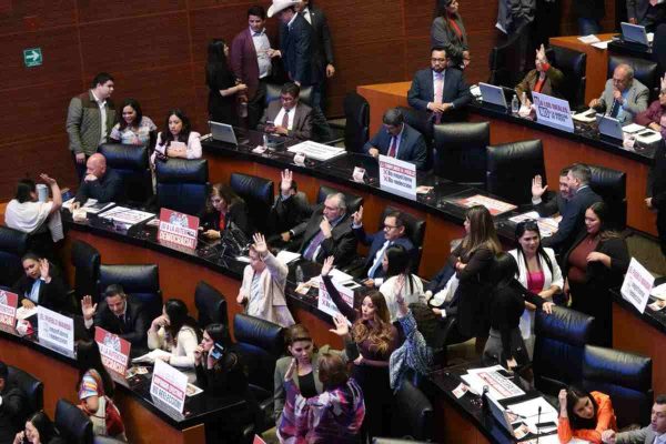 Senado sesión
