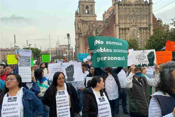 Trabajadores de Merjoredu exigen certeza y respeto a sus derechos laborales