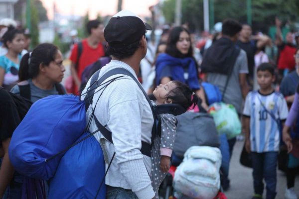 migrantes en Chiapas