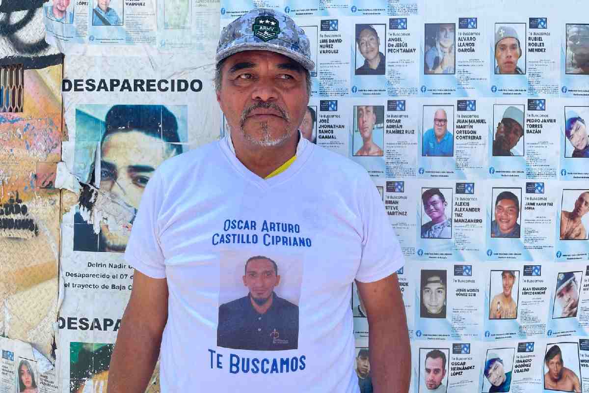 Alfredo Castillo, busca a su hijo Óscar