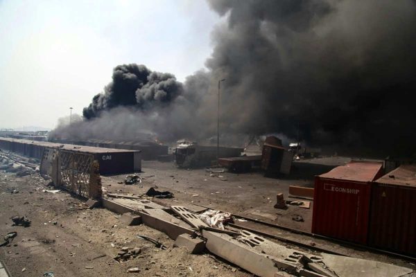 Cinco muertos y más de 500 heridos dejo una explosión en puerto de Irán