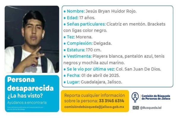Desaparecen cuatro estudiantes de la UdeG; convocan a movilización para exigir su localización