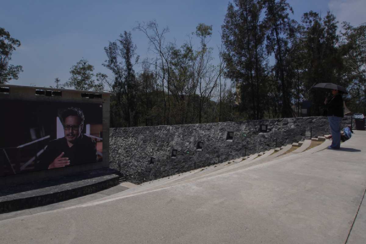 El único espacio funcionando en la Cineteca Nacional Chapultepec es el foto al aire libre