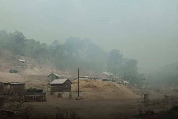 Enfrentamiento causa incendio en la sierra entre Chihuahua y Sinaloa; tardaron una semana en atenderlo