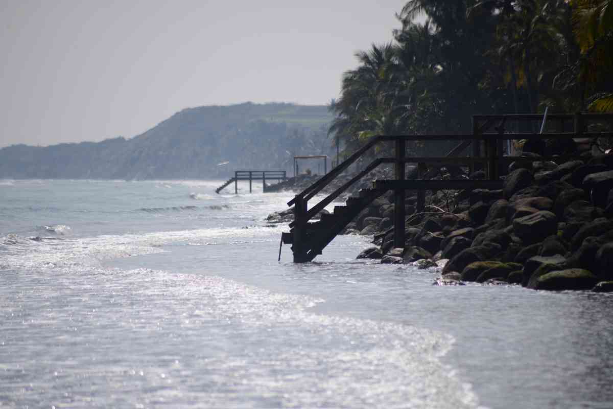 Playa Zapote erosión costera playas Veracruz Alvarado cambio climático construcciones
