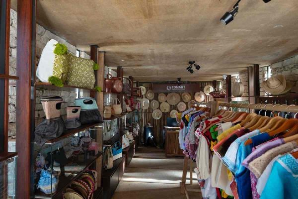 Tienda Fonart ubicada en el parque del Jaguar