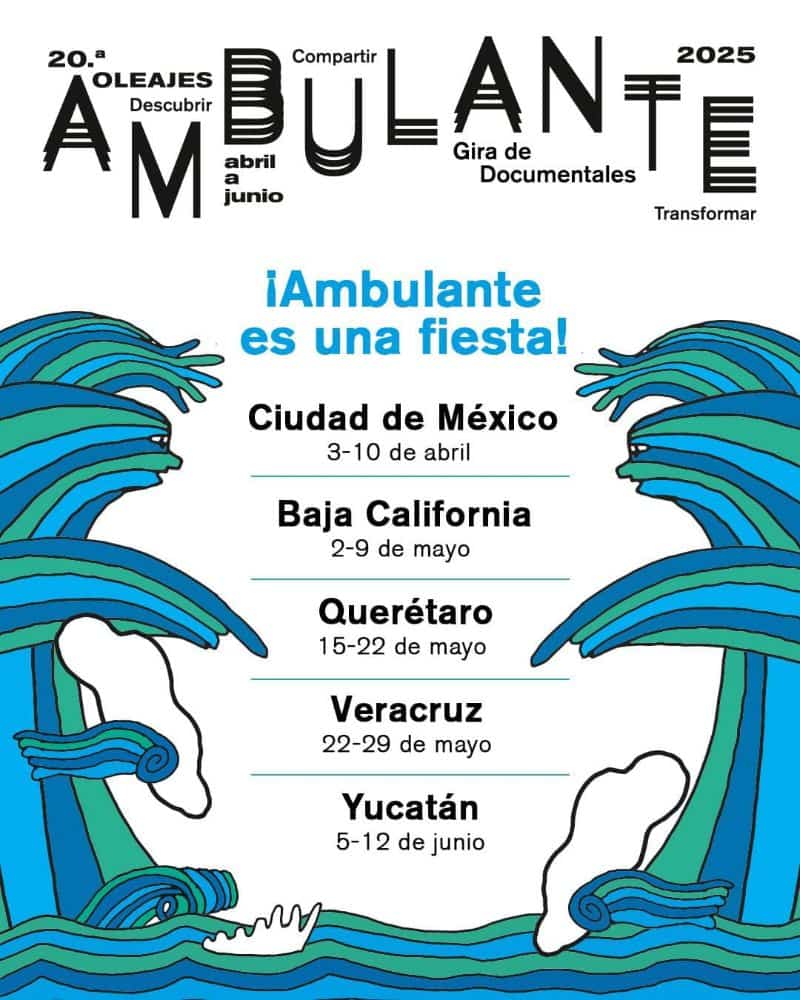 ambulante 2025 fechas