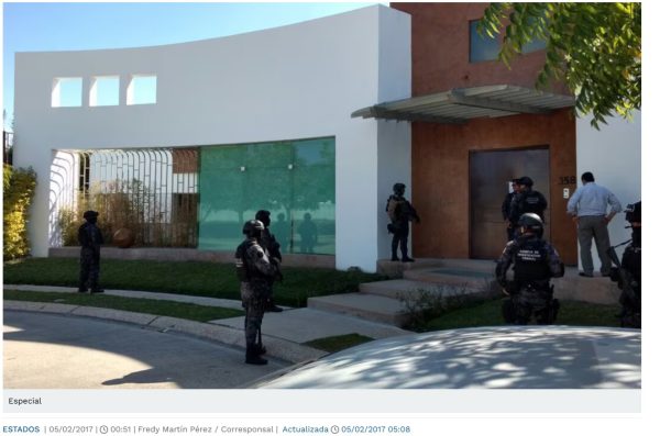  La imagen fue tomada cuando se incautó dinero a familiares del exgobernador de Veracruz, Javier Duarte. 