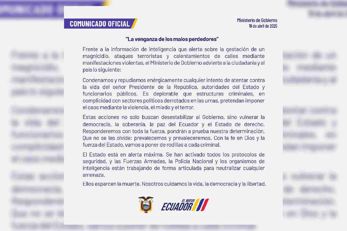 ecuador atentado méxico