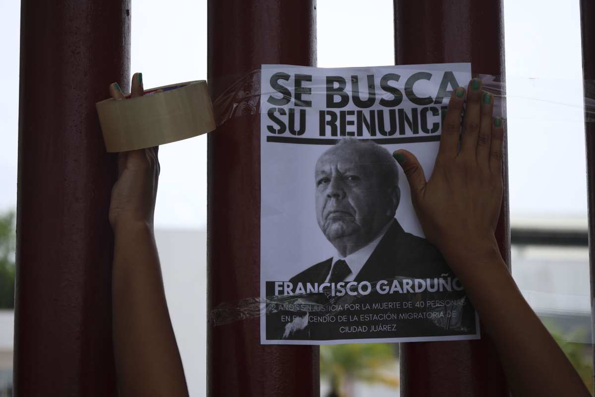 Francisco Garduño, titular del INM
